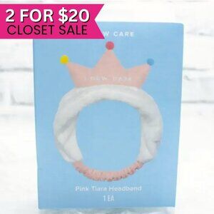 I Dew Care Pink Tiara Makeup Wash Skin Care Headband K Beauty South Korean